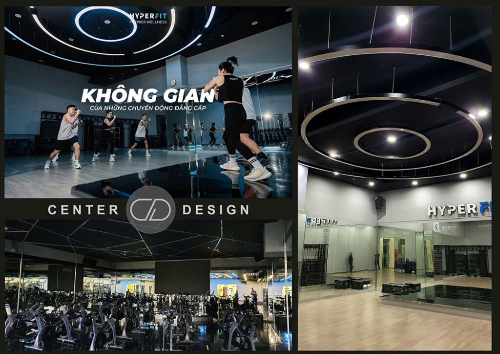 thiet ke phong gym 1