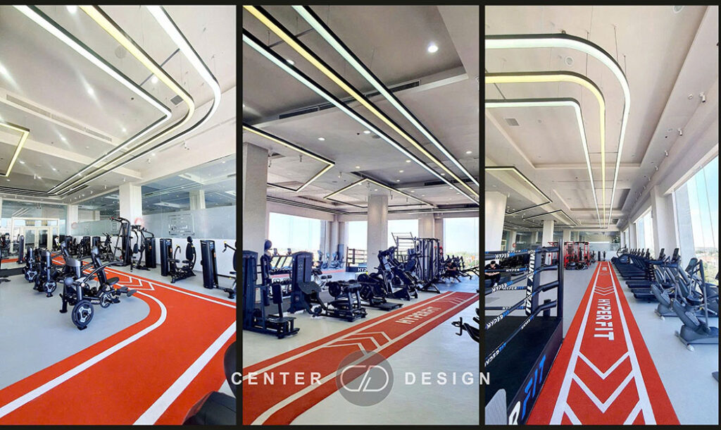 thiet ke phong gym 12