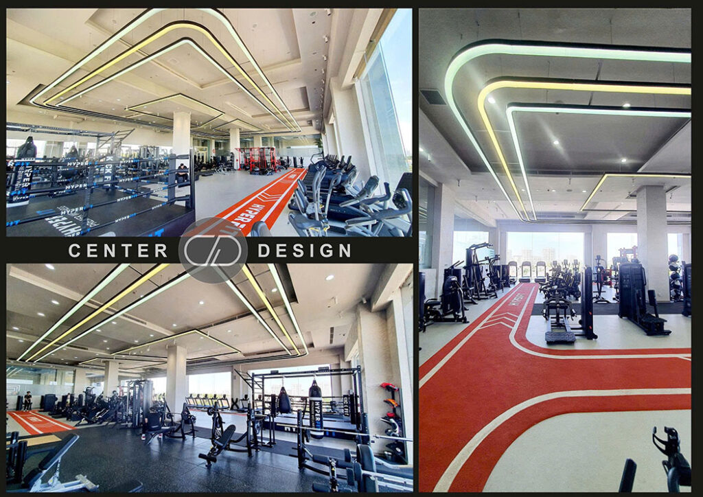 thiet ke phong gym 13