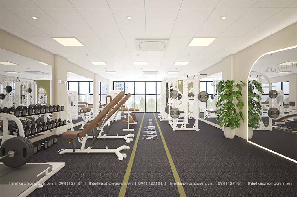 thiet ke phong gym 14 1