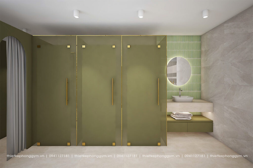 thiet ke phong gym 24