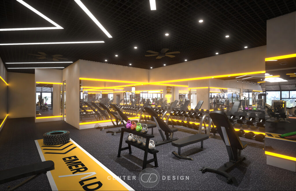 thiet ke phong gym 5 3