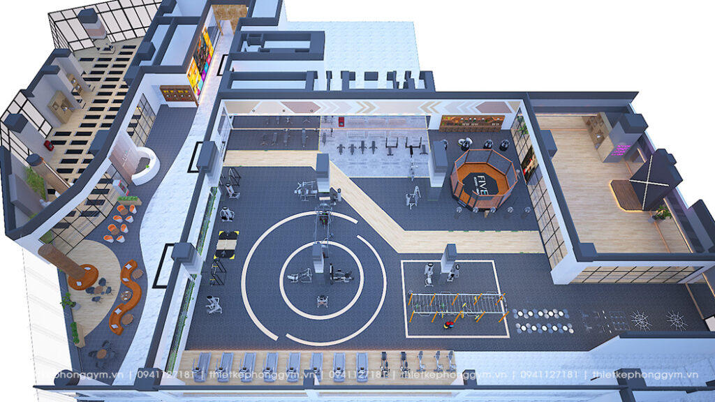 thiet ke phong gym.vn 1