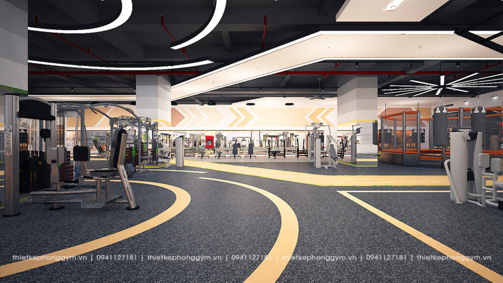 thiet ke phong gym.vn 16