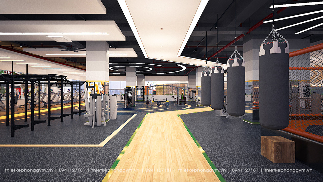 thiet ke phong gym.vn 19