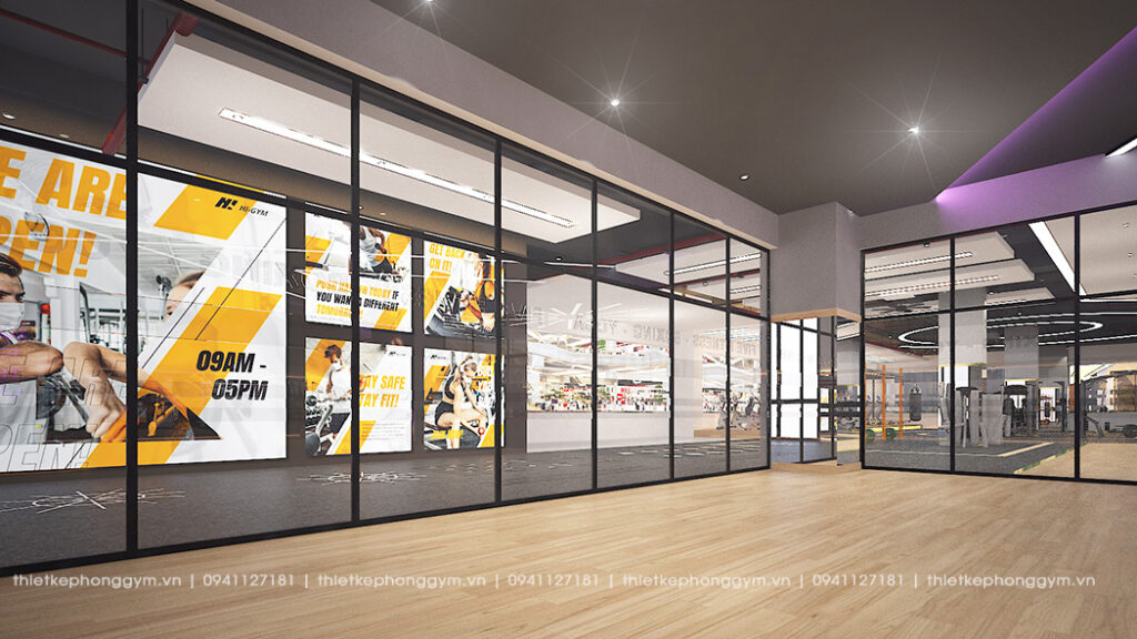 thiet ke phong gym.vn 6