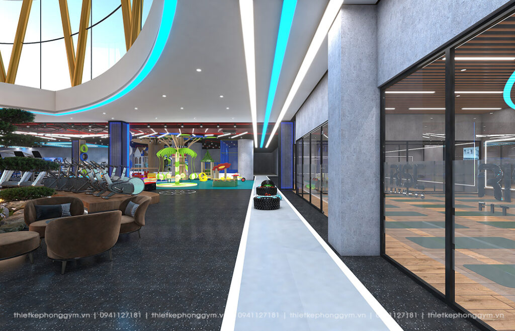 thiet ke phong tap gym 10 1