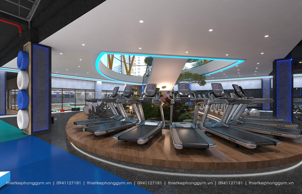 thiet ke phong tap gym 13