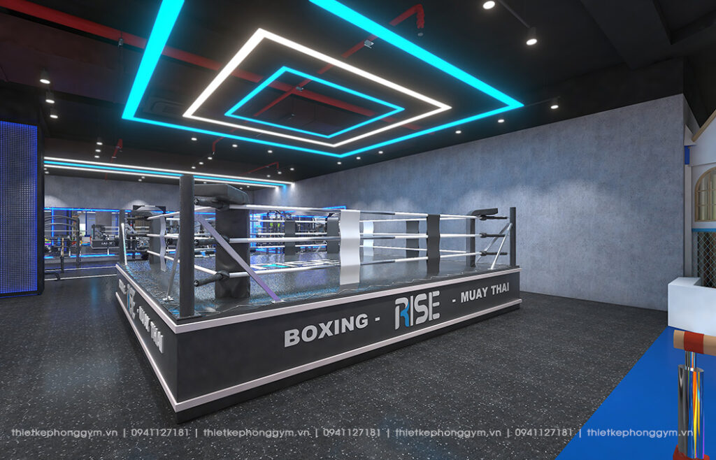 thiet ke phong tap gym 14