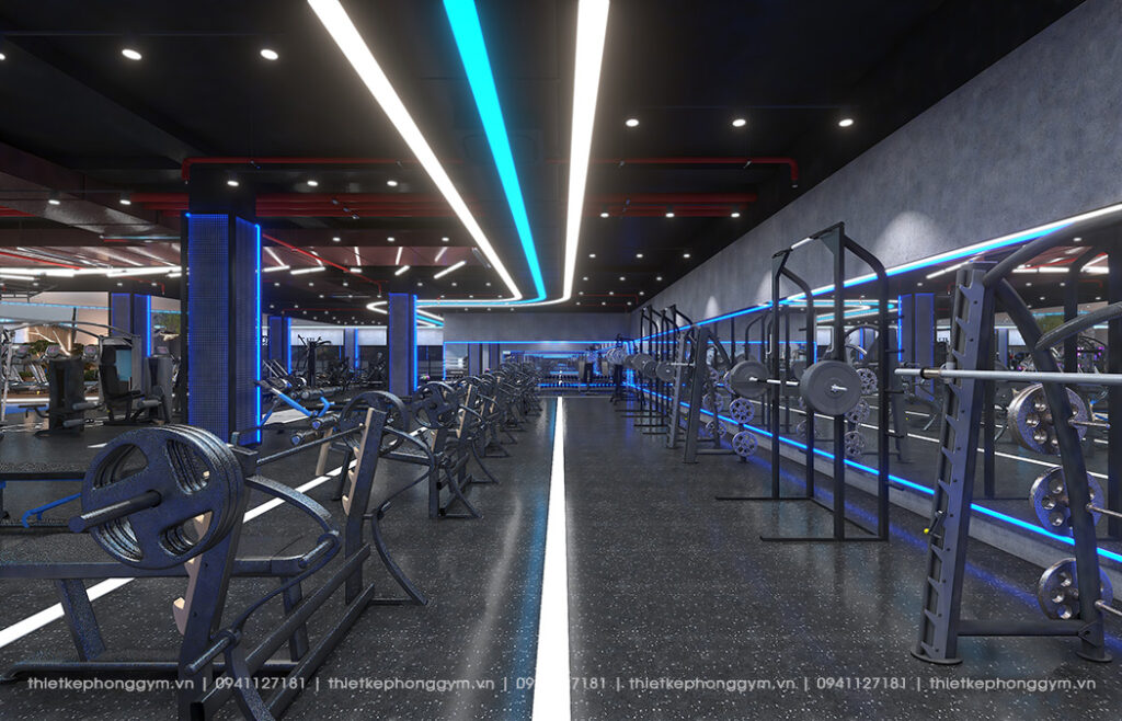 thiet ke phong tap gym 18 1