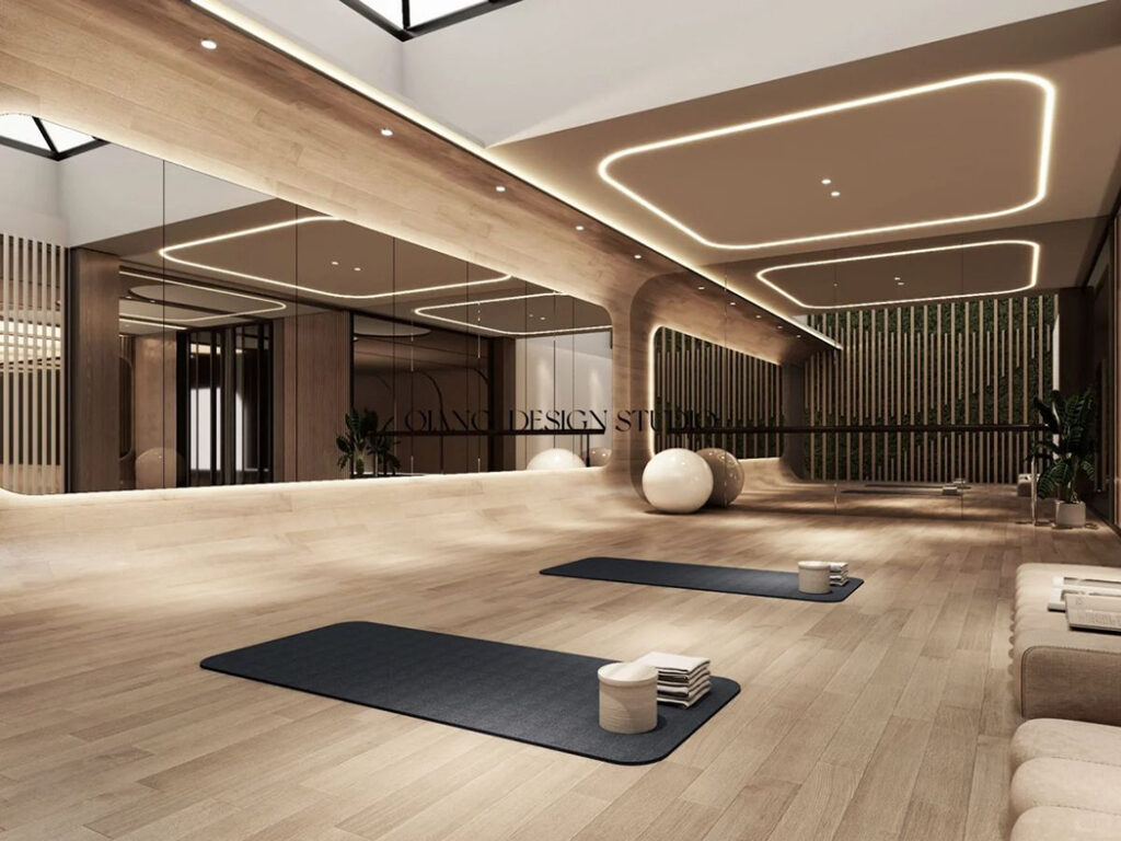 thiet ke phong tap gym 8