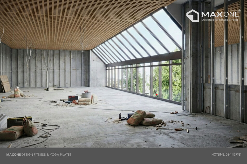 thiet ke phong gym hien trang01